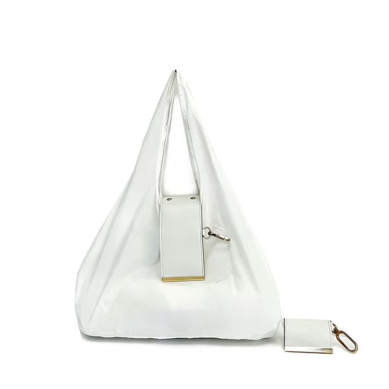 Foldable Expandable Mini Tote Bag