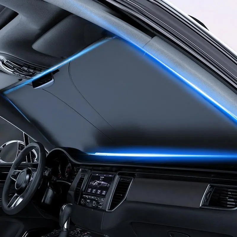 Portable Thermal Insulation Windshield Sunshade – Exterior UV Protection Cover for Cars, SUVs & Trucks – Heat-Reflective Sun Visor for Interior Cooling