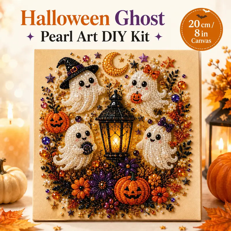 Spooky Cute Ghost 3D Diamond Painting Kit