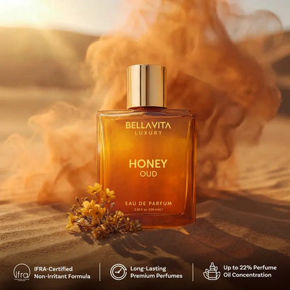 Bella Vita Luxury's Honey Oud | Eau de Parfum 100ml (3.4 fl oz)