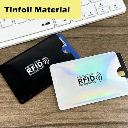8-Count RFID Blocking Sleeves – Slim Secure Protectors for Credit & ID Cards