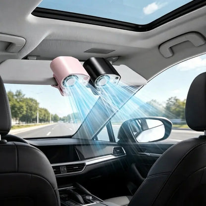 Semiconductor Cooling Car Fan with 100-Speed Control