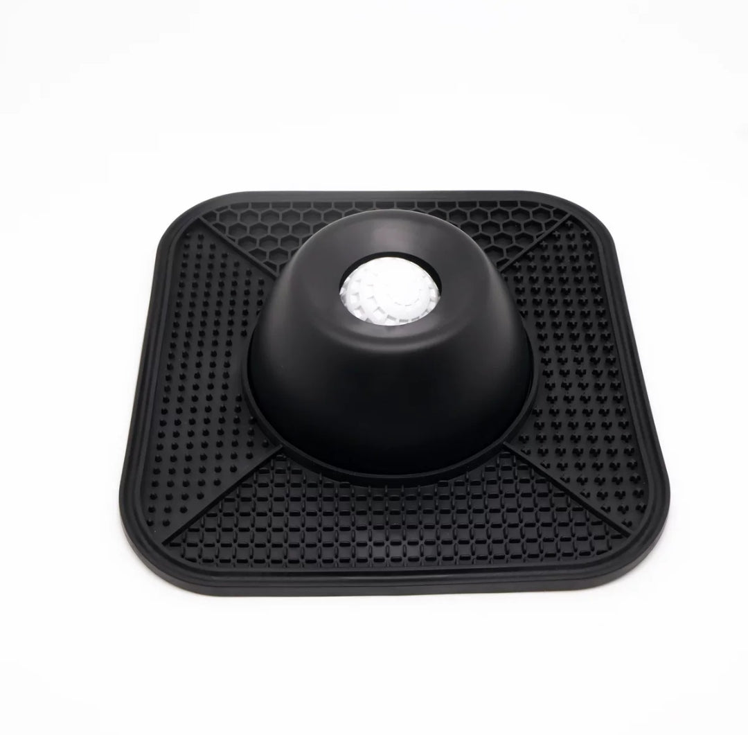 2-in-1 Dog Lick Mat & Slow Feeder Bowl | Anti-Gulp Pet Feeding Station for Anxiety Relief, Digestion & Bloat Prevention