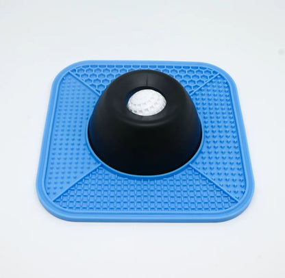2-in-1 Dog Lick Mat & Slow Feeder Bowl | Anti-Gulp Pet Feeding Station for Anxiety Relief, Digestion & Bloat Prevention