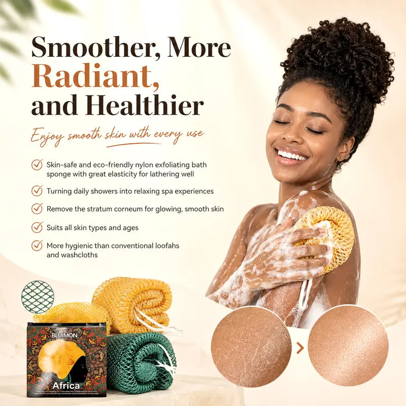 Authentic African Exfoliating Net Sponge