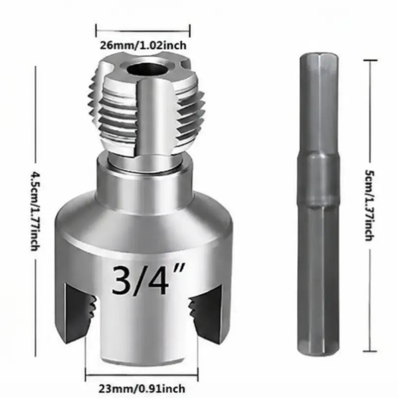 PPR PVC Pipe Thread Cutting Tool Set