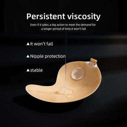 Invisible Reusable Silicone Nipple Covers – Breathable, Hypoallergenic Adhesive Pasties for Backless & Strapless Outfits