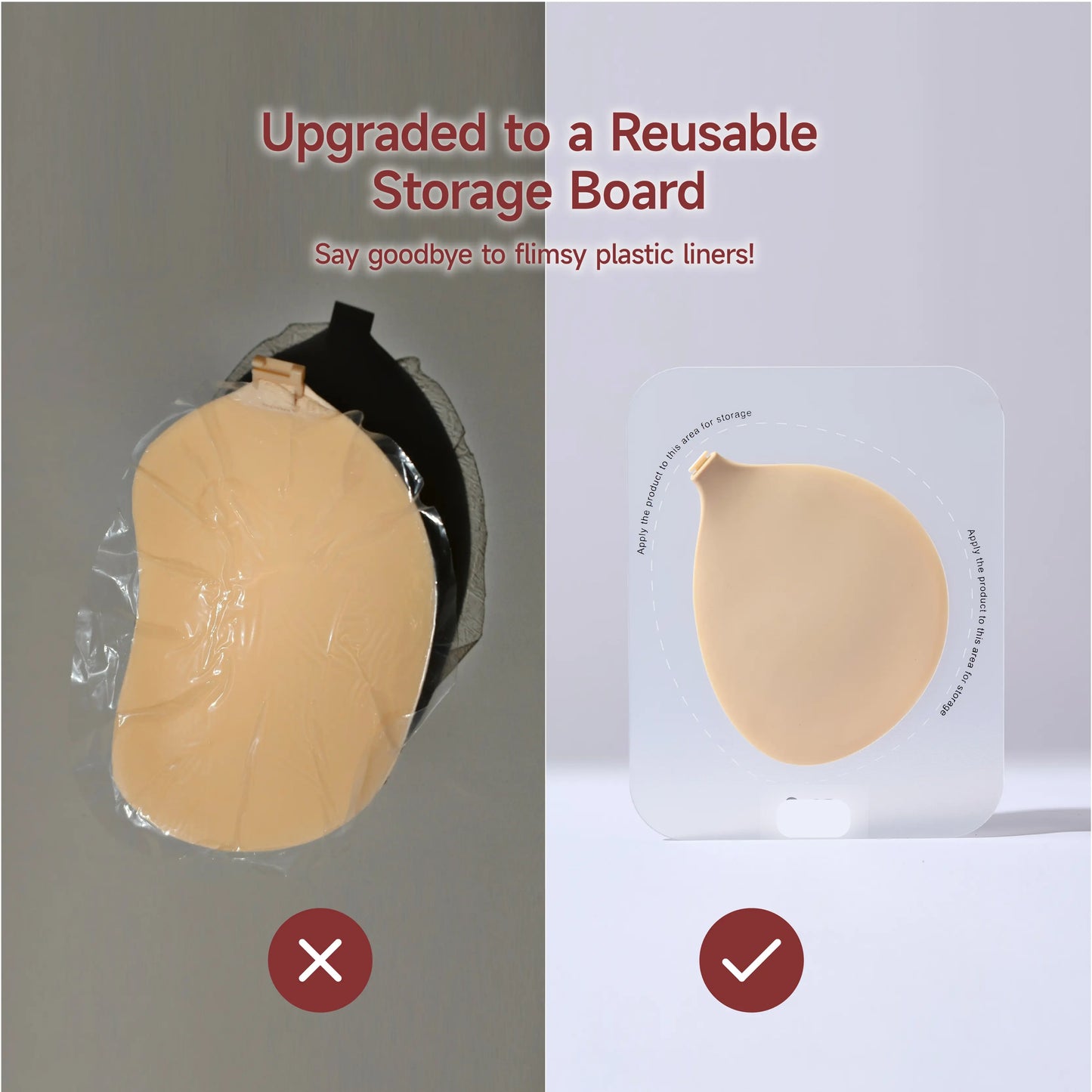 Invisible Reusable Silicone Nipple Covers – Breathable, Hypoallergenic Adhesive Pasties for Backless & Strapless Outfits