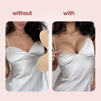 Invisible Reusable Silicone Nipple Covers – Breathable, Hypoallergenic Adhesive Pasties for Backless & Strapless Outfits