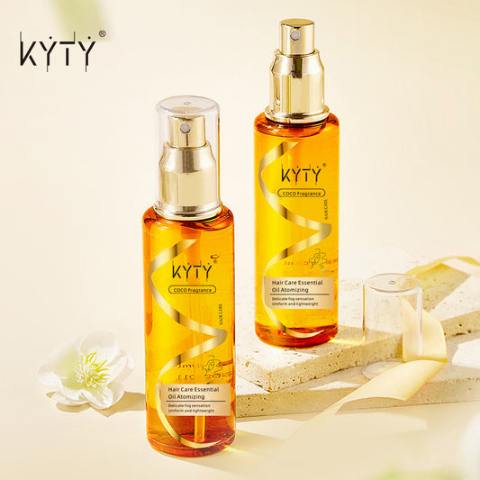 Atomizing Hair Care Essential Oil Mist – Lightweight, Non-Greasy Hair Shine Spray with Long-Lasting Fragrance for Frizz Control