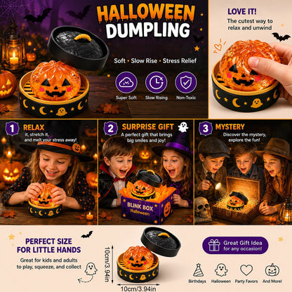 Halloween Ghost Dumpling Squeeze Toy Set