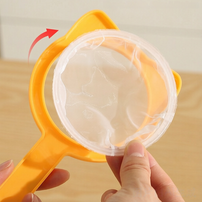 2-in-1 Funnel Filter with Handle - 120 Mesh Double-Layer Heat-Resistant Juice & Yogurt Strainer