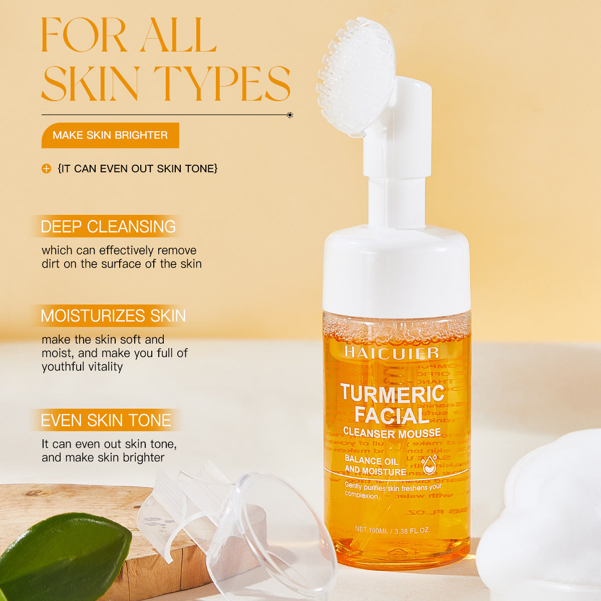 Turmeric Brightening Face Wash & Soap Bar