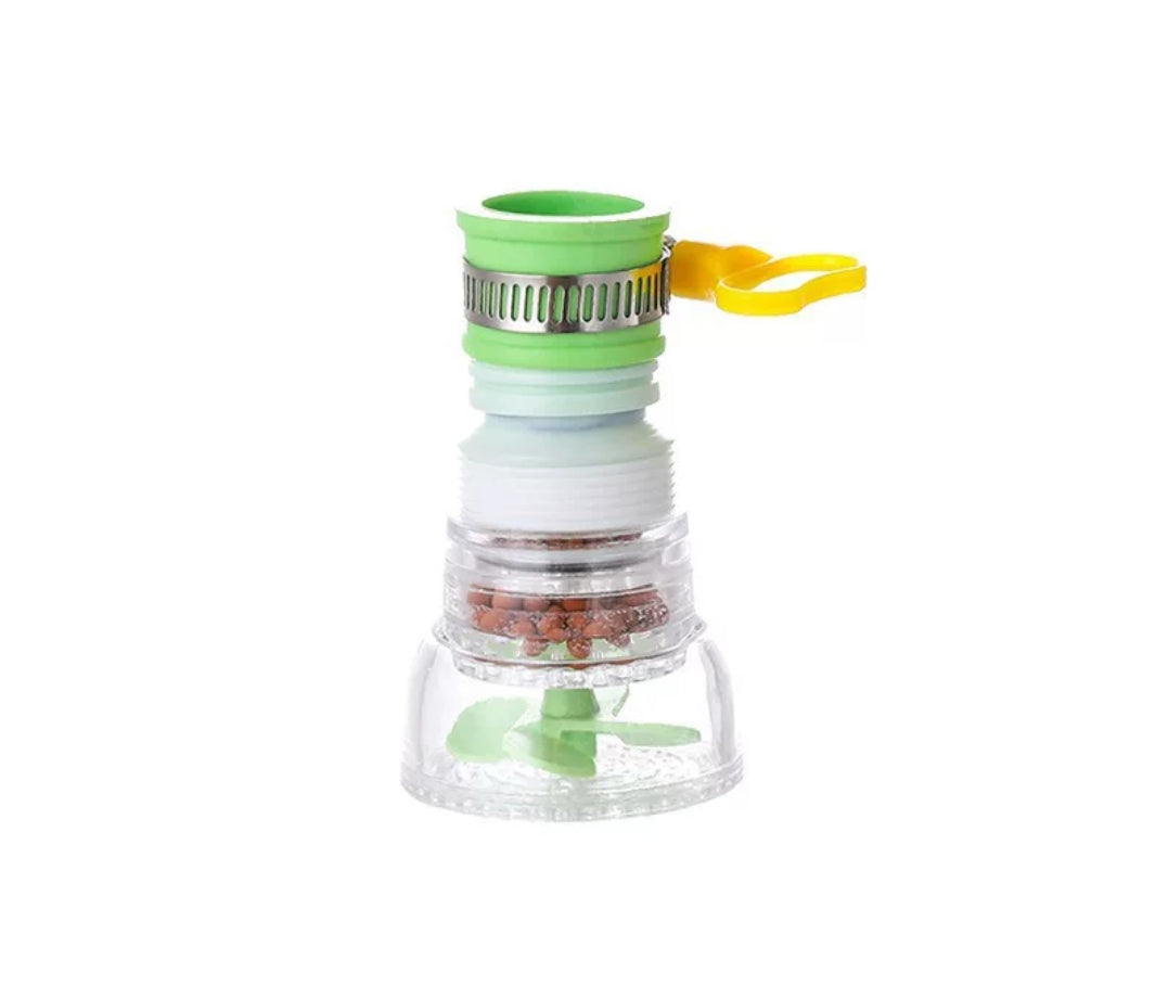 Kitchen Faucet Water Filter – 6-Layer Filtration, 360° Rotatable, Splash-Proof (1-Count)
