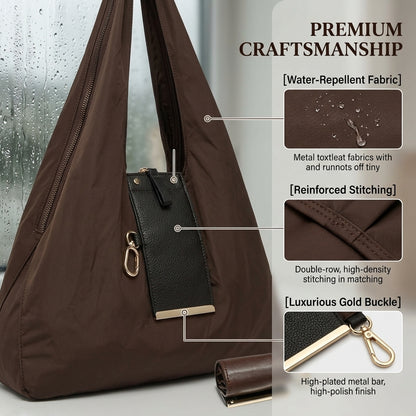 Foldable Expandable Mini Tote Bag