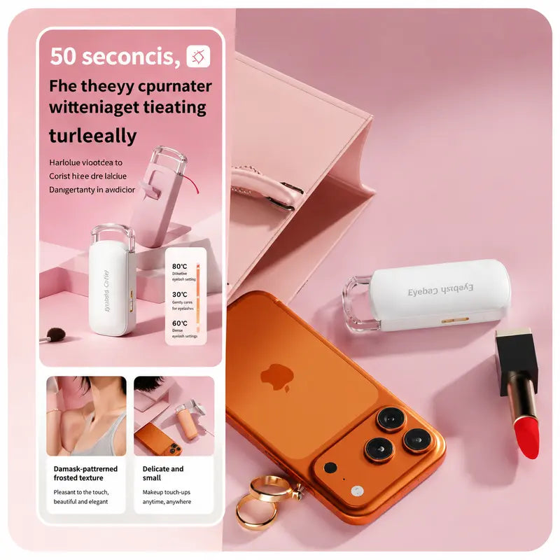 Rechargeable Heated Eyelash Curler