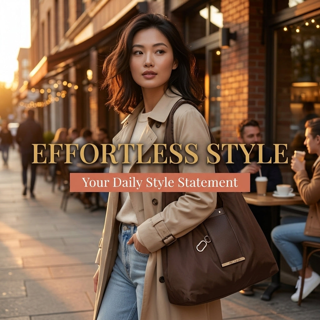 Foldable Expandable Mini Tote Bag