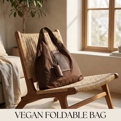 Foldable Expandable Mini Tote Bag