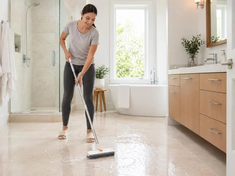 3-in-1 Floor Scrub Brush