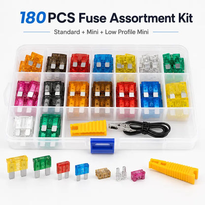 Automotive Blade Fuse Kit (180/306 Pcs)