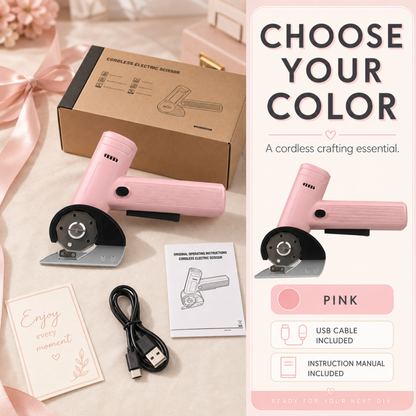 Cordless Electric Scissors – Multi-Material Cutter