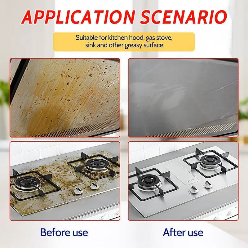 Powerful Kitchen Degreaser & Antibacterial Spray – Quick Grease Remover for Stovetops, Counters, and Surfaces