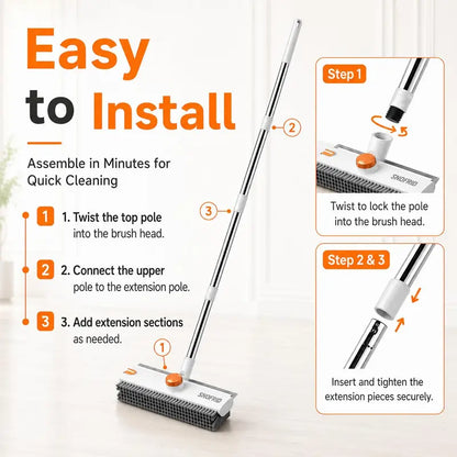 3-in-1 Floor Scrub Brush