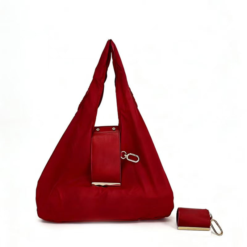 Foldable Expandable Mini Tote Bag