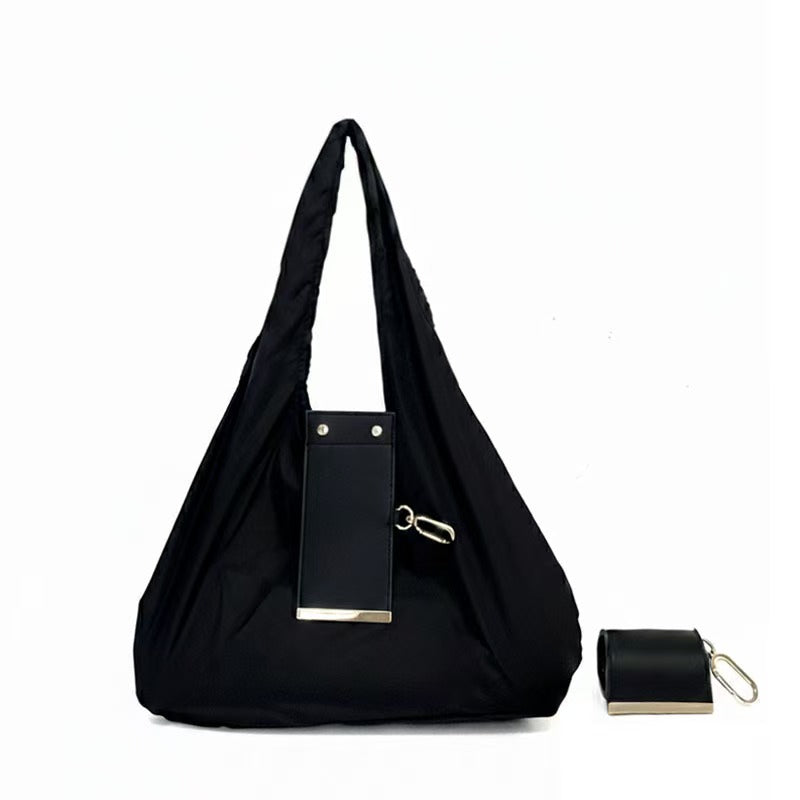 Foldable Expandable Mini Tote Bag