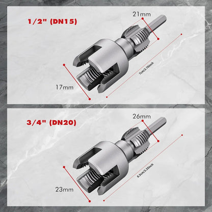 PPR PVC Pipe Thread Cutting Tool Set