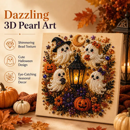 Spooky Cute Ghost 3D Diamond Painting Kit