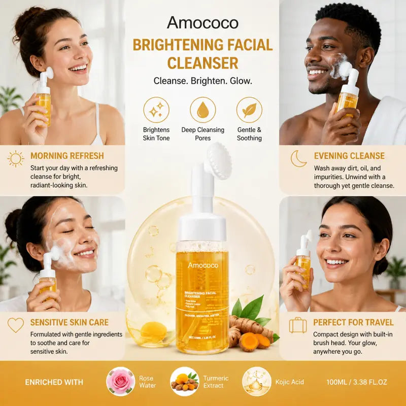 Turmeric Brightening Face Wash & Soap Bar