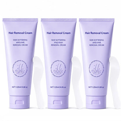 Gentle Hair Removal Cream for Sensitive Skin – Fast & Painless Depilatory for Underarm, Bikini & Body – No Razor Bumps, Smooth Results in 5-10 Minutes