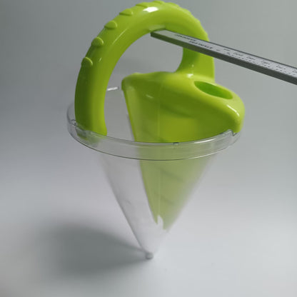Kids' Transparent Sand & Water Funnel Toy | 2-in-1 Ergonomic Beach Digger & Pourer for Sandbox & Sensory Play