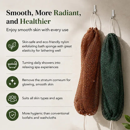 Authentic African Exfoliating Net Sponge