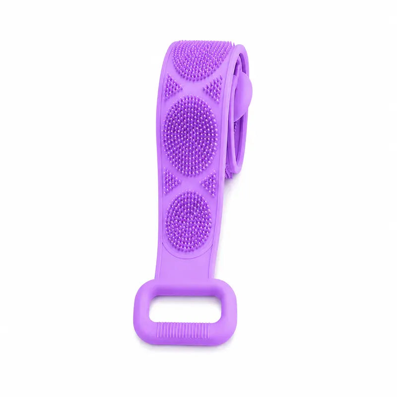 2-in-1 Silicone Back Scrubber and Bath Brush