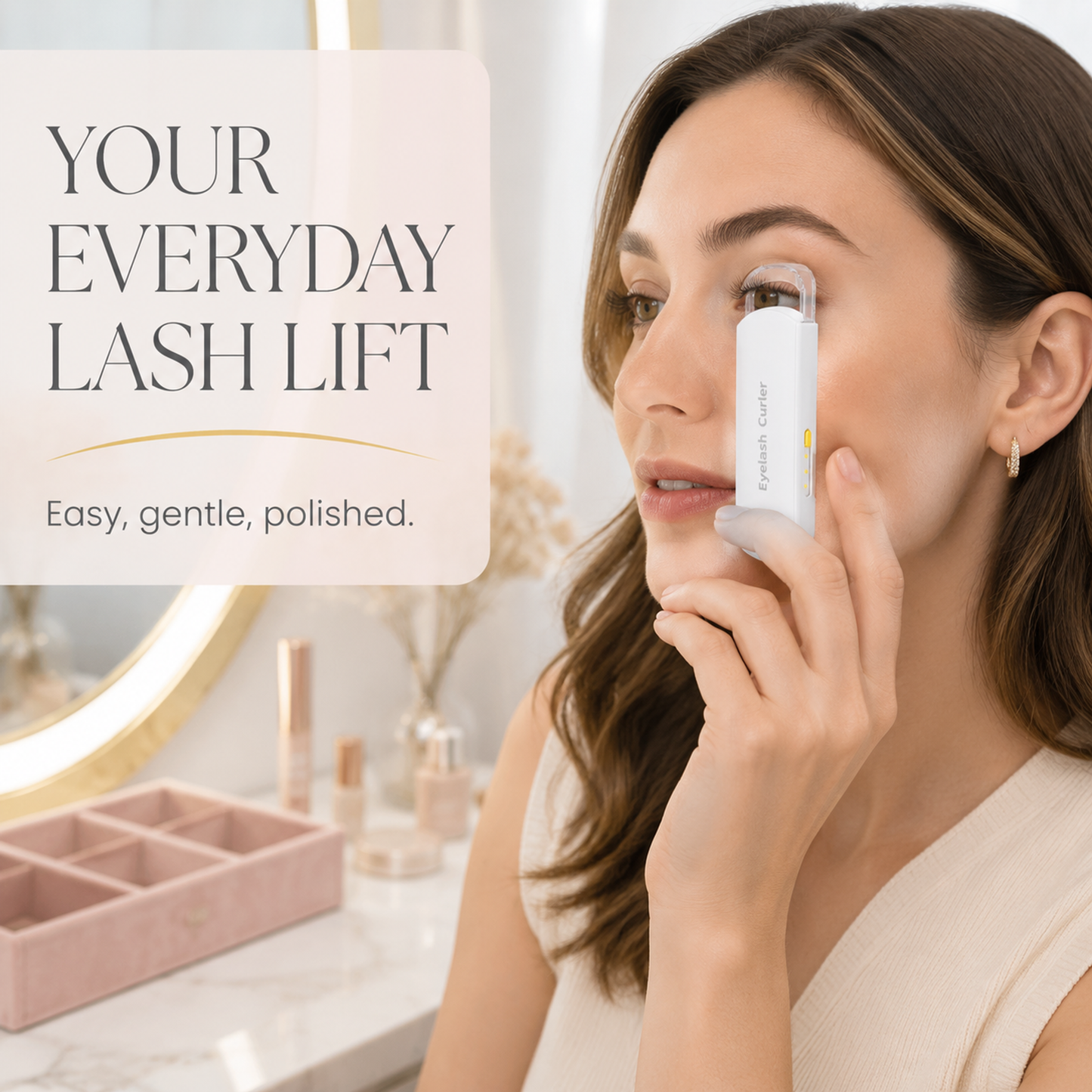 Rechargeable Heated Eyelash Curler