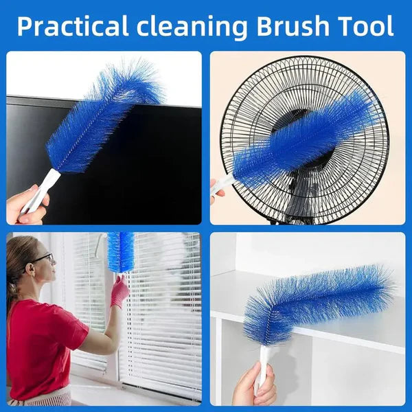 3-Pack Bendable Fan Cleaner Brush, Microfiber Duster - Washable Dust Remover for Ceiling Fans, Blinds, Air Vents & Cars