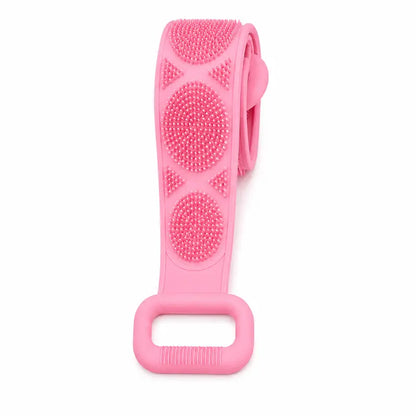 2-in-1 Silicone Back Scrubber and Bath Brush