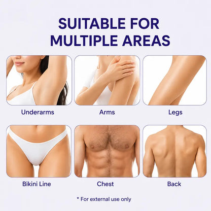 Gentle Hair Removal Cream for Sensitive Skin – Fast & Painless Depilatory for Underarm, Bikini & Body – No Razor Bumps, Smooth Results in 5-10 Minutes