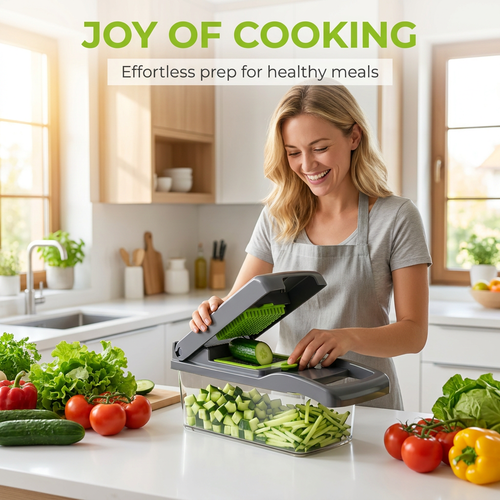 7-in-1 Multifunctional Vegetable Chopper Set