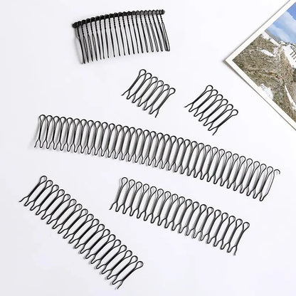 Stretchable U-Shape Hair Finishing Combs (3-Piece Set)