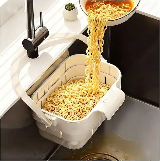Stainless Steel Corner Kitchen Sink Strainer Basket