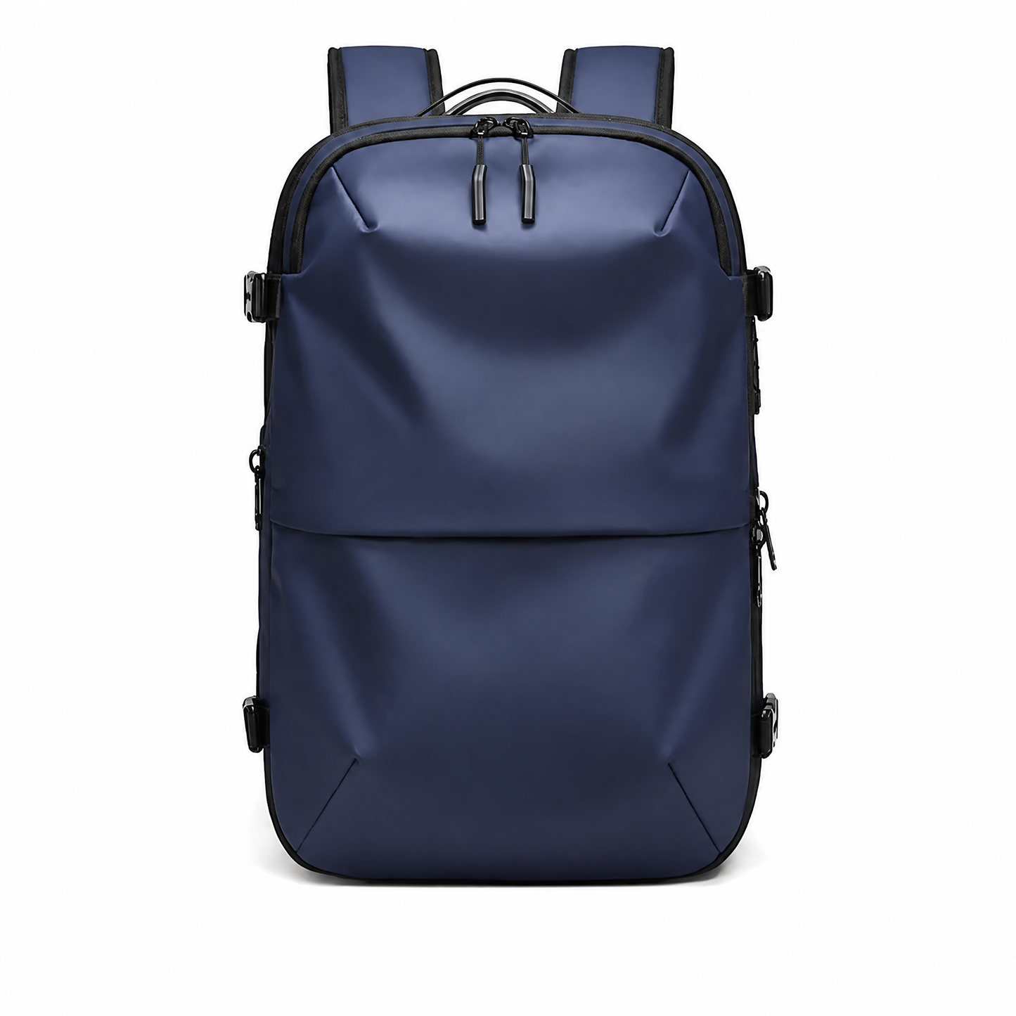 AIRTRAVIA Air Original Travel Backpack | Waterproof Cabin-Approved Carry-On with Built-In Vacuum Compression & TSA Lock | Expandable Matte Black