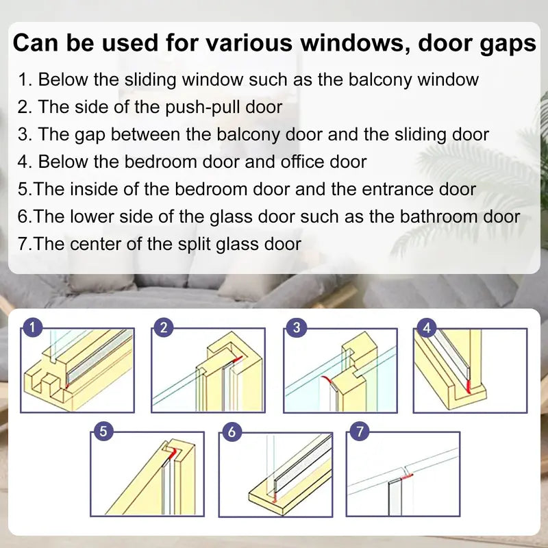 Self-Adhesive Weather Seal