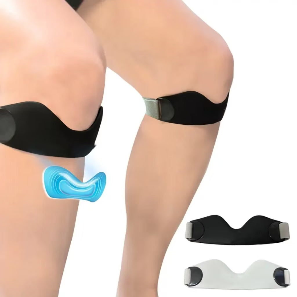 Patellar Tendon Support Strap (2-Pack) – Adjustable Knee Brace for Runner’s Knee, Tendonitis, & Meniscus Pain Relief – Breathable & Non-Slip for Sports & Fitness