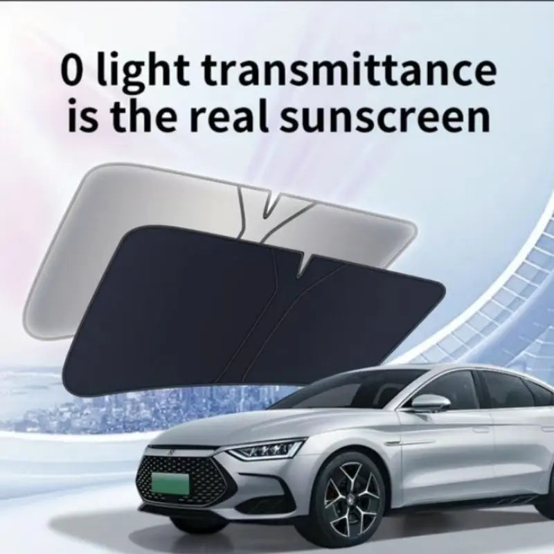 Portable Thermal Insulation Windshield Sunshade – Exterior UV Protection Cover for Cars, SUVs & Trucks – Heat-Reflective Sun Visor for Interior Cooling