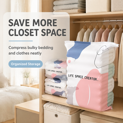 Space-Saving Vacuum Compression Bag