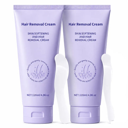Gentle Hair Removal Cream for Sensitive Skin – Fast & Painless Depilatory for Underarm, Bikini & Body – No Razor Bumps, Smooth Results in 5-10 Minutes