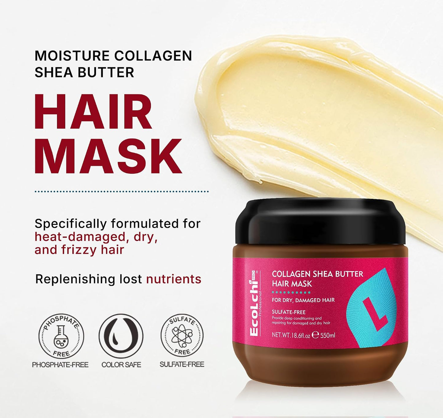 Deep Repair Collagen & Shea Butter Hair Mask